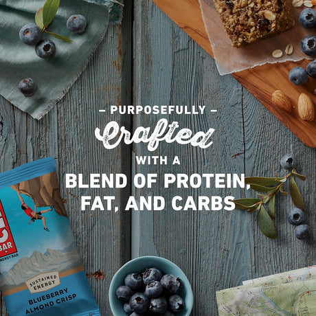 Clif Bar Organic Blueberry Crisp (Pack of 12 - 2.4 Oz.)
