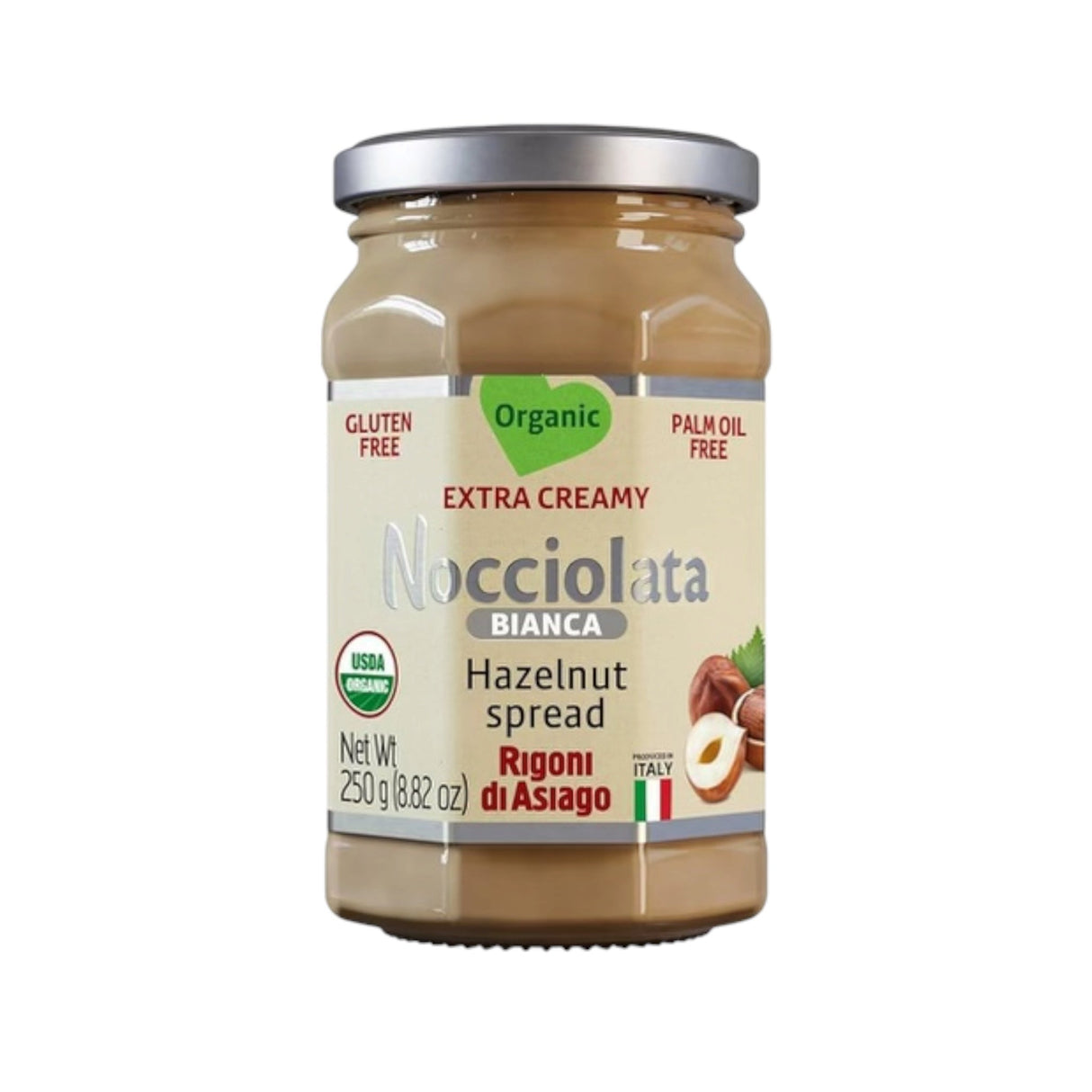 Rigoni Di Asiago Nocciolata Bianca Hazelnut Spread