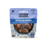 A Dozen Cousins Jamaican Jerk Sauce, 3 oz (Pack of 10) - Authentic Caribbean Flavor