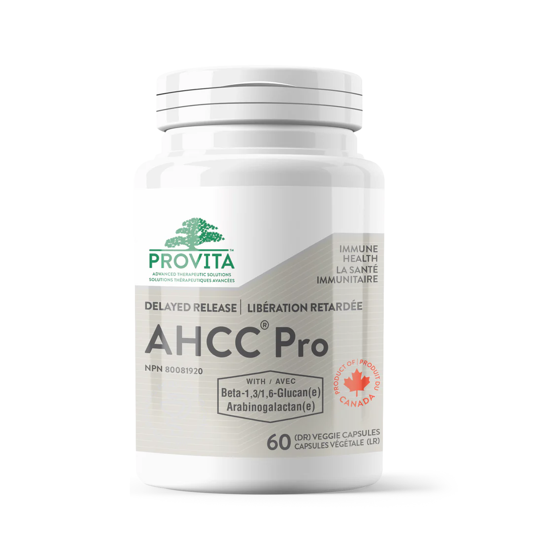 Provita Ahcc Pro Doctor | Supports Immune Health | 60 Vegetarian Capsules