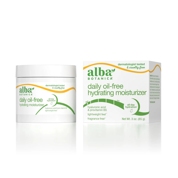 Alba Botanica - Hawaiian Aloe And Green Tea Moisturizer Oil-free - 3 Oz- Pack of 2