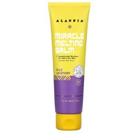 Alaffia - Miracle Melting Balm Lavender, 4 oz - Soothing Skin Moisturizer