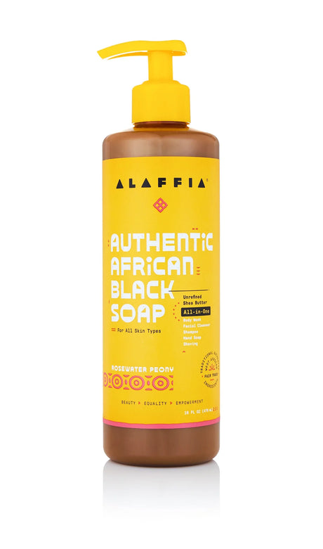 Alaffia African Black Soap Restorer for Skin and Hair (16 Fl Oz) - Cozy Farm 