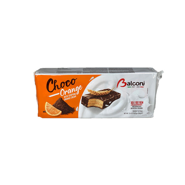 Balconi Choco Orange Snack Cakes, 10 x 35g, 350g