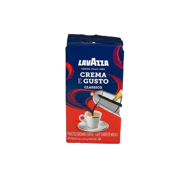 Lavazza Crema e Gusto Classico Ground Coffee, 250g