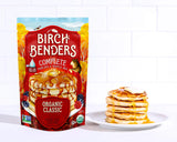Birch Benders Complete Pancake & Waffle Mix Classic with stack