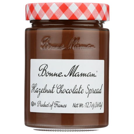 Bonne Maman Chocolate Hazelnut Spread (Pack of 6) 12.7 Oz - Authentic French Recipe