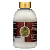 Bottle of organic Bokek Dead Sea Salt Bath Soak with Neroli 