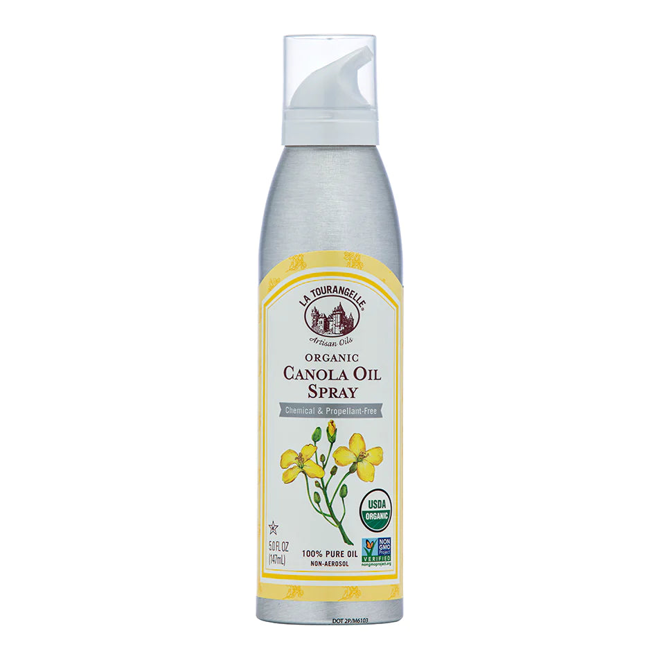 La Tourangelle Organic Canola Oil Spray, Non-GMO, Pack of 6 - Cozy Farm 