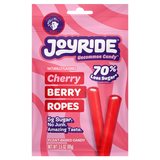 Joy Ride Cndy Ropes Chrry Brry, 3.5 oz (Pack of 10) - Chewy Candy Ropes