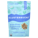 Lil Bucks - Organic Coconut Maple Clusterbucks, 6 oz (Pack of 6) - Gluten-Free Superfood