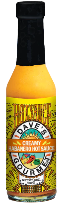 Dave's Gourmet Hot Sauce Creamy Habanero (Pack of 6-8 Fl Oz) - Cozy Farm 