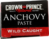 Crown Prince Anchovy Paste packaging with red and black design