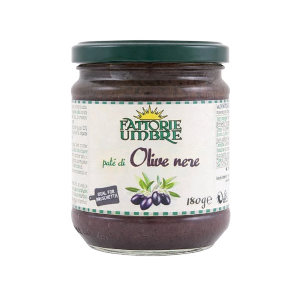 Fattorie Umbre Black Olive Pate, 180g