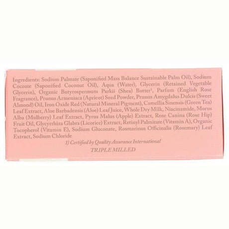 Dr. Woods Skin Lightening English Rose Bar Soap (5.25 Oz.) - Cozy Farm 