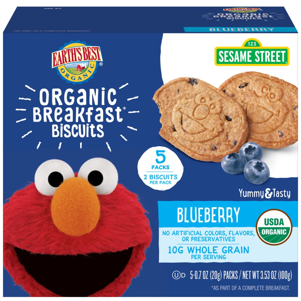 Earth's Best Breakfast Biscuit Blueberry (Pack of 6) 3.53 Oz - Cozy Farm 