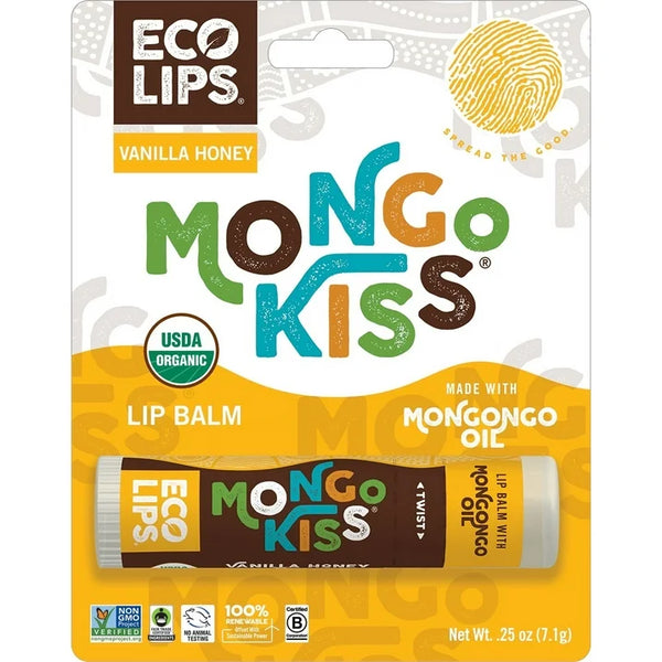 Eco Lips Organic Vanilla Honey Lip Balm, 15 Pack, 0.25 Oz Each - Cozy Farm 