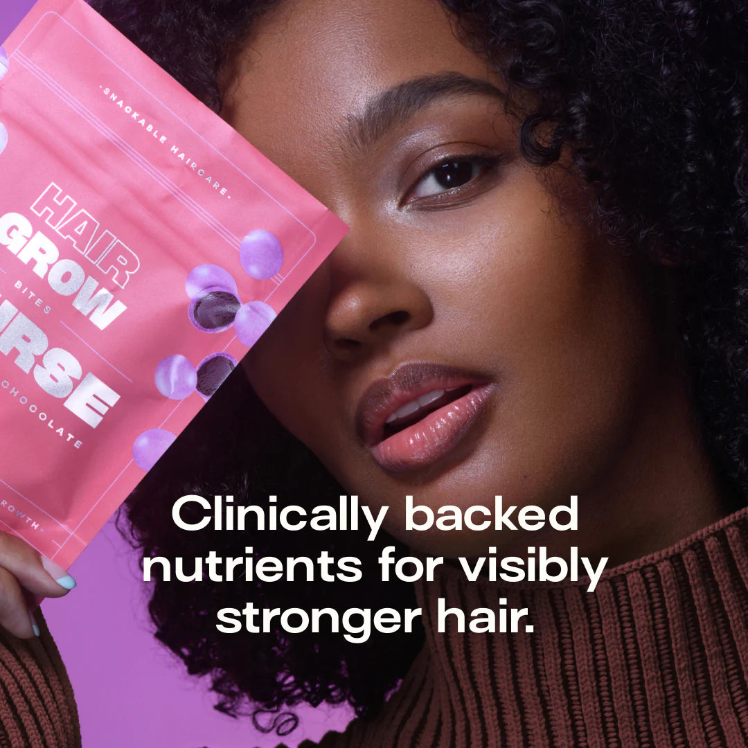 Sourse Hair Grow Bites, 6-Pack of 30-Count, Hair Vitamin Gummies for Faster Hair Growth