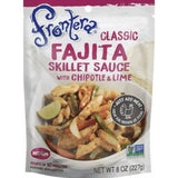 Frontera Classic Fajita Skillet Sauce with Chipotle & Lime, Gluten-Free, 8 oz, Case of 6