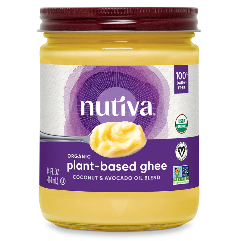 Nutiva - Vegan Ghee Coconut/Avocado Oil (Pack of 6-14 oz) - Cozy Farm 