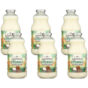 Lakewood Organic Coconut Water Blend, Case of 6 (32 Fl. Oz. Ea.)