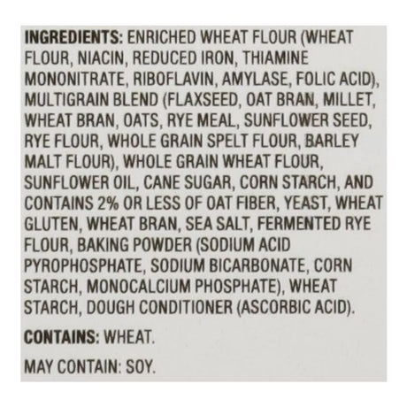Food Should Taste Good Multigrain Pita Crackers, Baked, 5 Oz., Case of 6