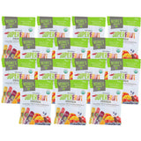 Multiple packages of Deebee's Superfruit Freezezy on a white background