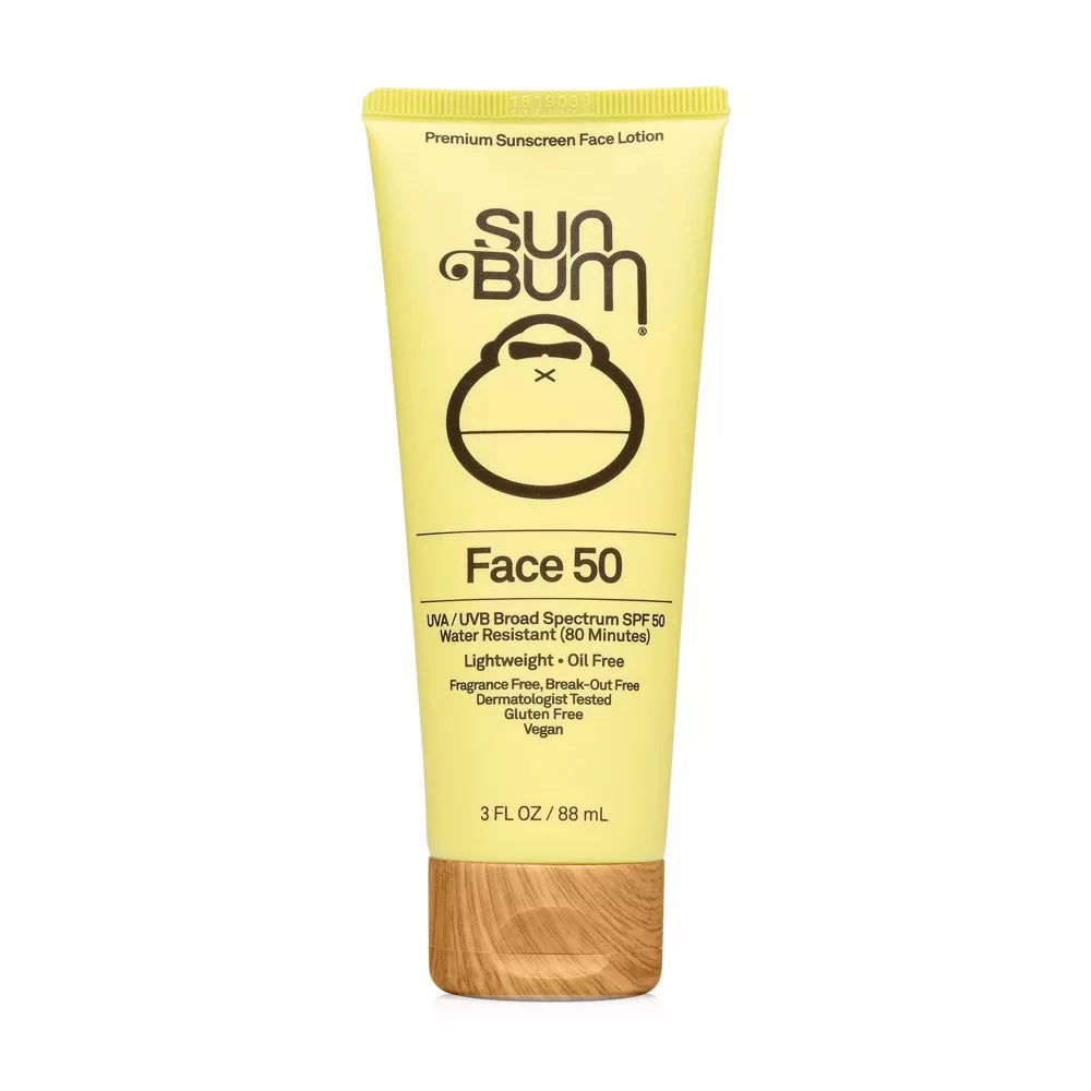 Sun Bum - Snuscrn Lot Face SPF 50 (3 Fl Oz) - Cozy Farm 