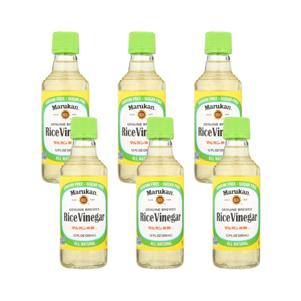 Marukan Organic Rice Vinegar, Case of 6 (12 Fl. Oz. Ea.)