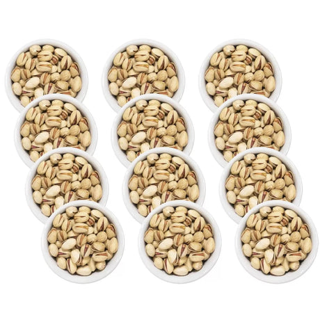 伍德斯托克农场烤盐味开心果 - 12 颗装，每盒 9 盎司