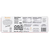 Nutrition facts label on a white background