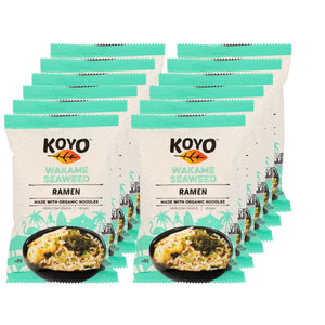 Koyo Authentic Japanese Wakame Seaweed Ramen, 2 Oz., Pack of 12