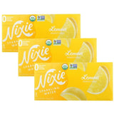 Nixie Lemon Sparkling Water, 8 Oz., Case of 3