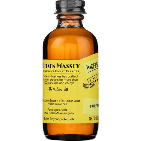 Nielsen-Massey Pure Lemon Extract, Case of 8, 2 oz