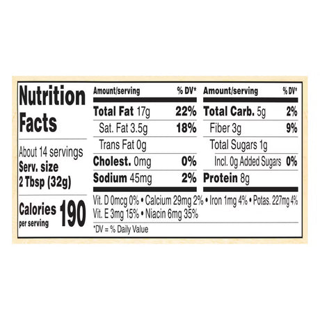 Santa Cruz Organic Crunchy Peanut Butter, No Stir, 16 oz (Pack of 12)