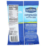 Lundberg Family Farms Mini Sea Salt Rice Cakes, 1 Oz. per Cake, 24-Pack