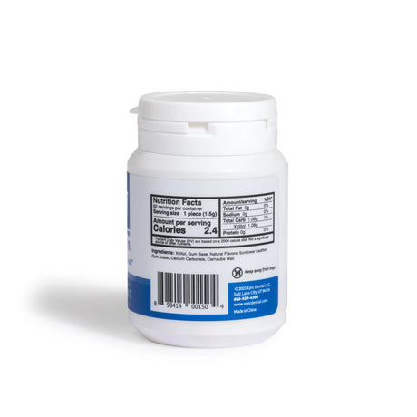 Epic Dental Xylitol Gum - Sugar-Free Peppermint Breath Fresheners (50 ct) - Cozy Farm 