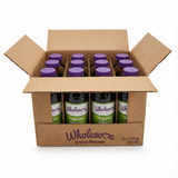 Wholesome Organic Blackstrap Molasses - Unsulphured, 16 oz (Pack of 12) - Rich in Iron & Minerals
