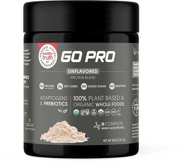 Healthy Truth Llc - Organic Protein Powder, 26 oz (Pack of 4) - Gluten-Free Protein