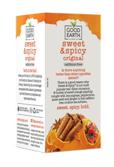Good Earth Sweet & Spicy tea box on a white background