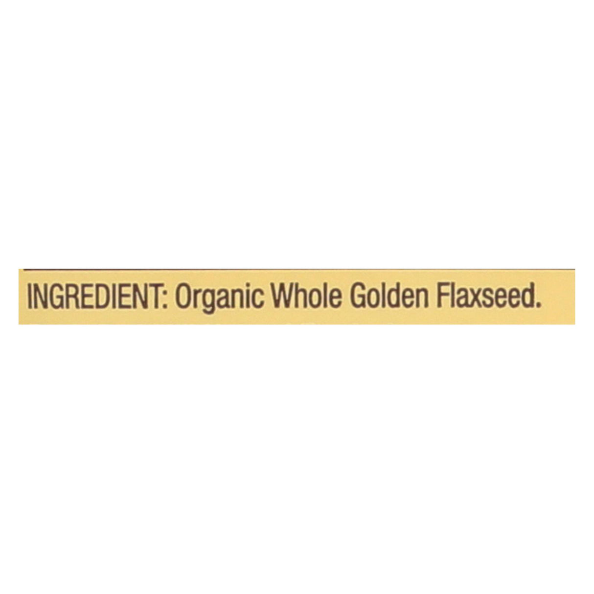 Bob's Red Mill Organic Flaxseed Meal Golden, Pack of 4, 16 Oz