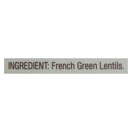 Bob's Red Mill - Beans Pet Fr Green Lentil - Case Of 4-24 Oz