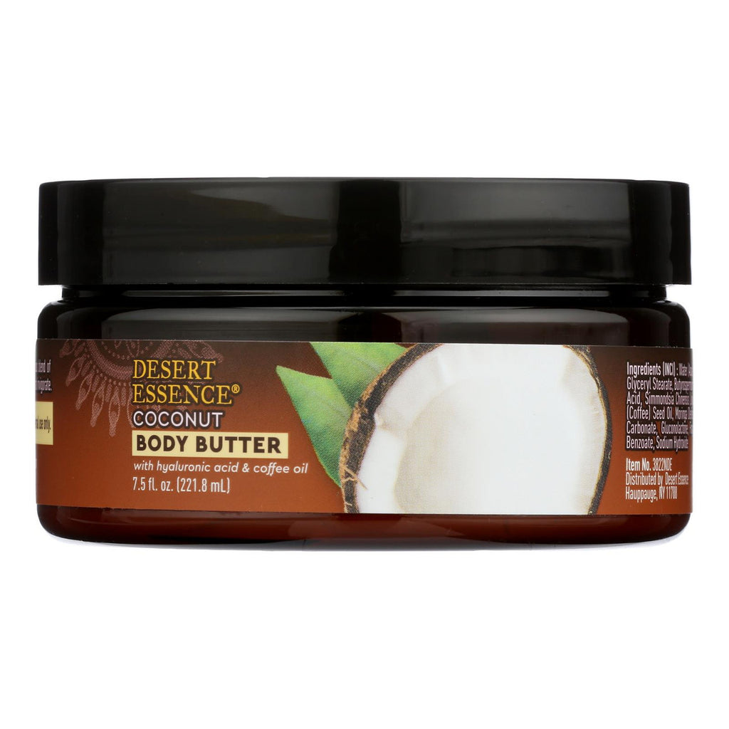 Desert Essence Coconut Body Butter - 1 Each - 7.5 fl oz - Cozy Farm 