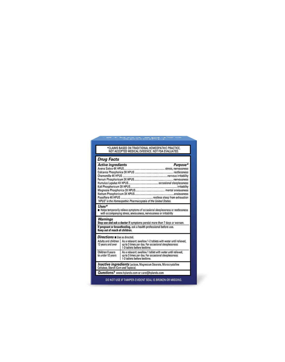 Hyland's Sleep Aid Calms Forte (100 Tablets)