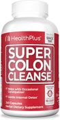HealthPlus Super Colon Cleanse supplement bottle on a white background