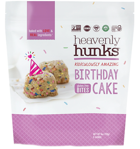 Gluten Free Birthday Cake Cookies by Heavenly Hunks - 6 Oz, Case of 6 - Cozy Farm 