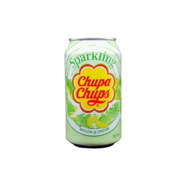 Chupa Chups Sparkling Melon Cream Soda, 345ml