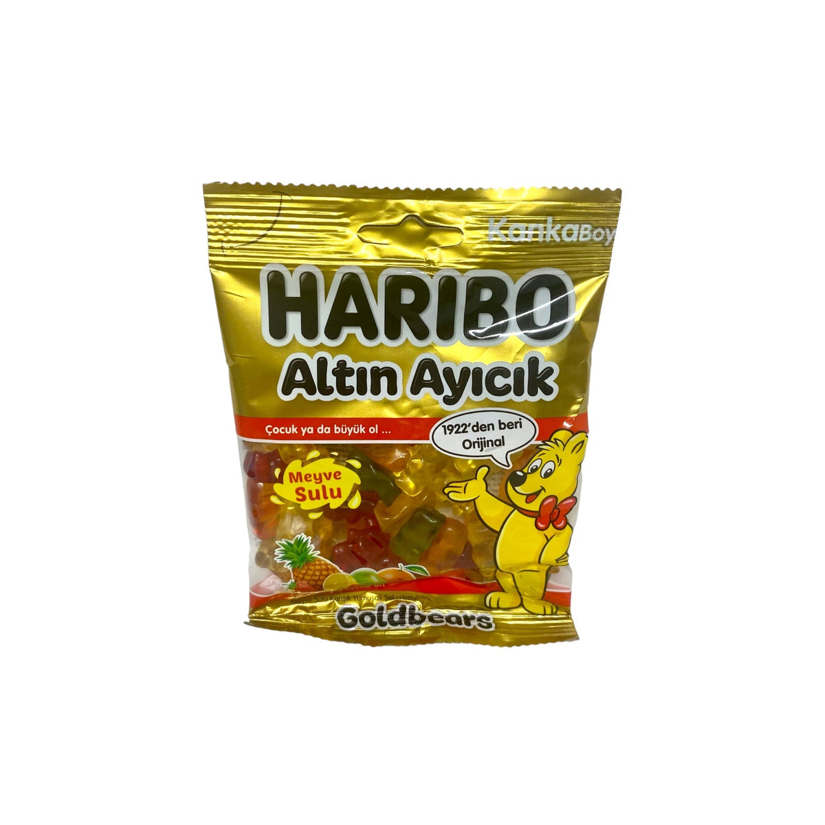 Haribo Goldbears Fruit Gummies, 75g
