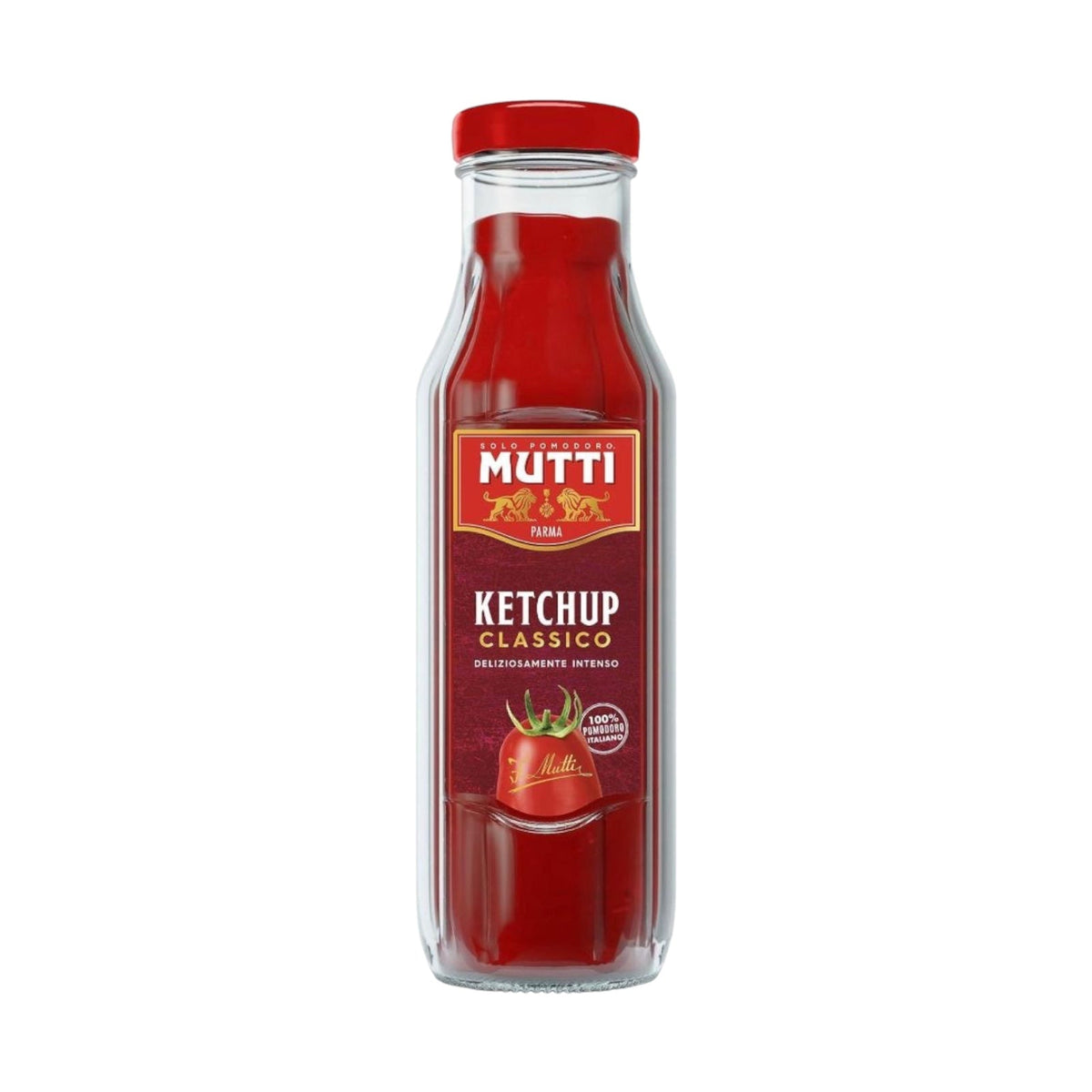 Mutti Tomato Ketchup, 300g Glass Bottle