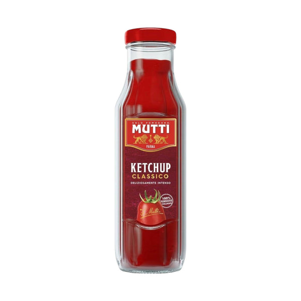 Mutti Tomato Ketchup, 300g Glass Bottle